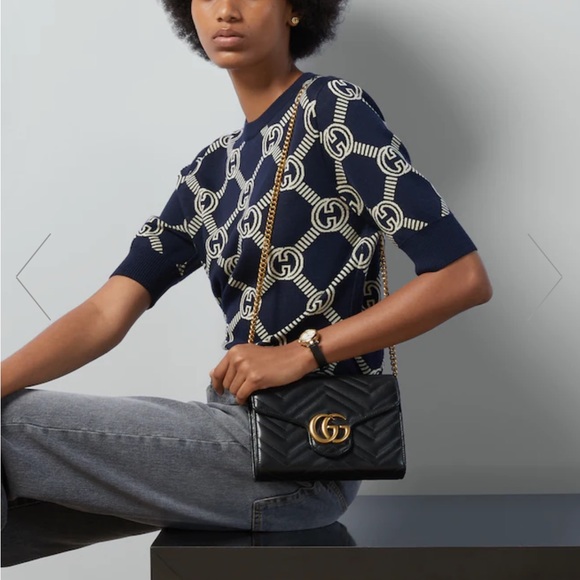 GG Marmont Matelasse Mini Bag - Picture 3 of 6